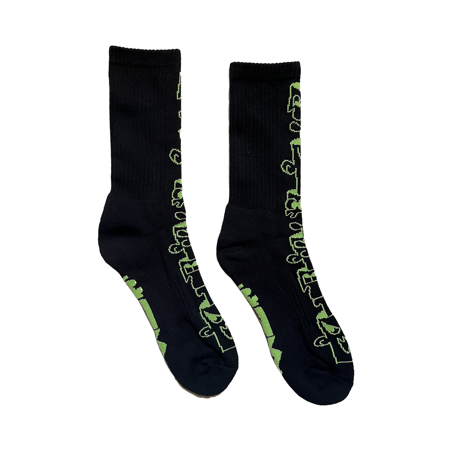 Moodswings Socks - Black/Green