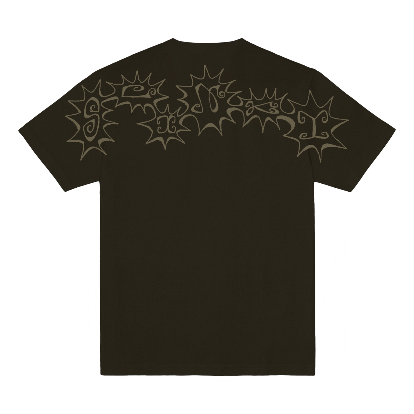 Spikes Tee - Brown