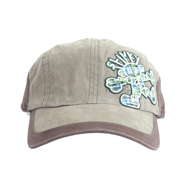 Playground Hat - Green/Brown