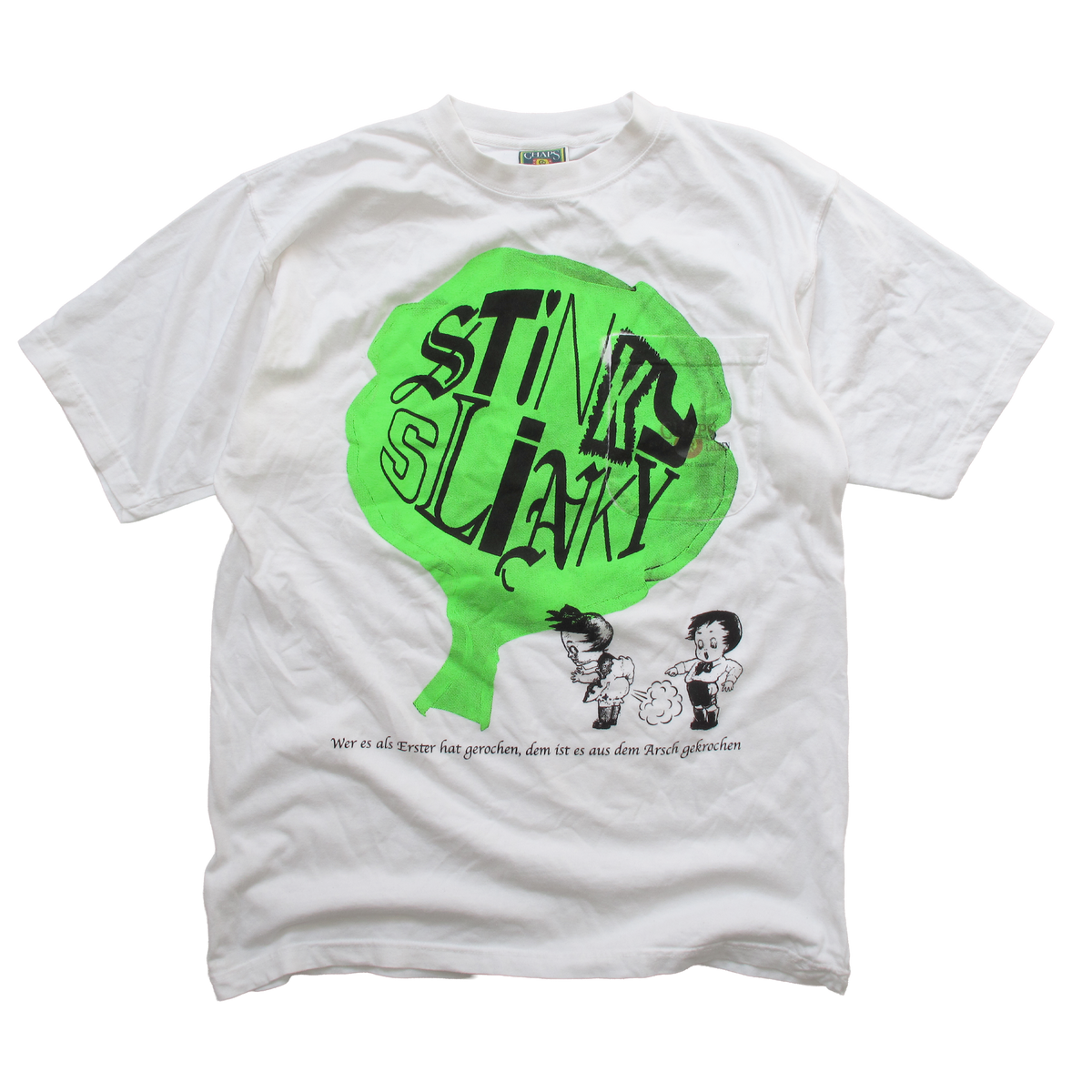 Stinky Pocket Tee - White