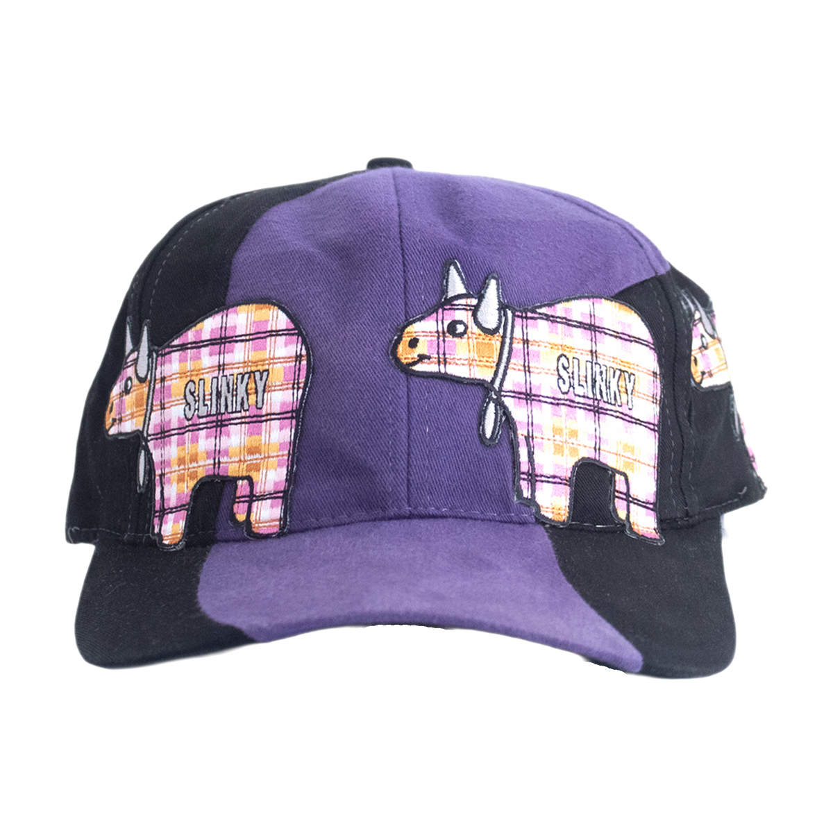 Cow Hat - Purple/Black