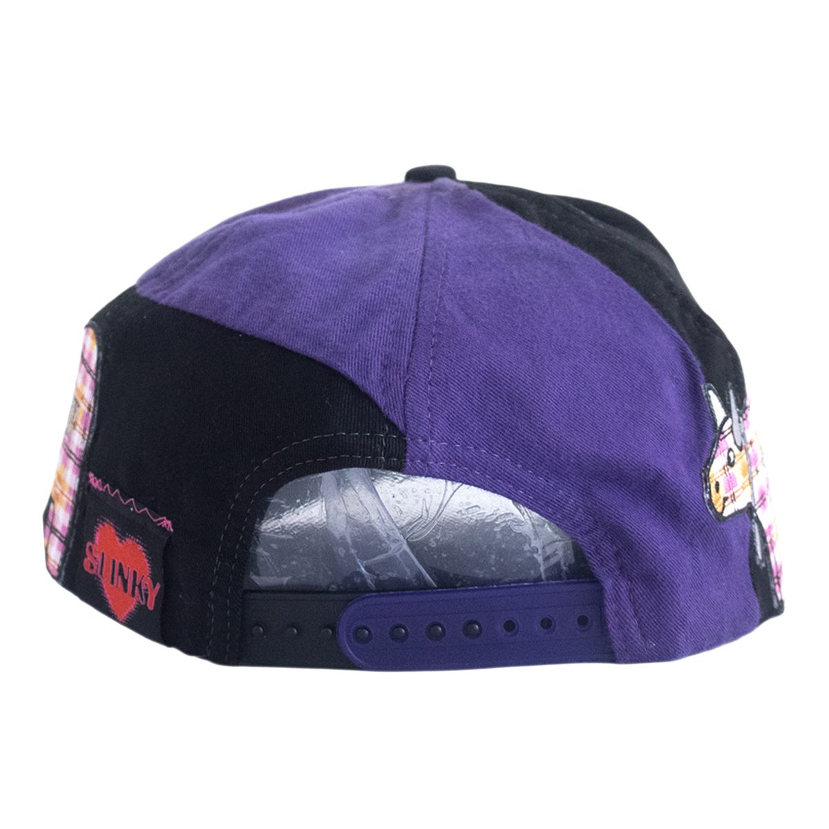 Cow Hat - Purple/Black