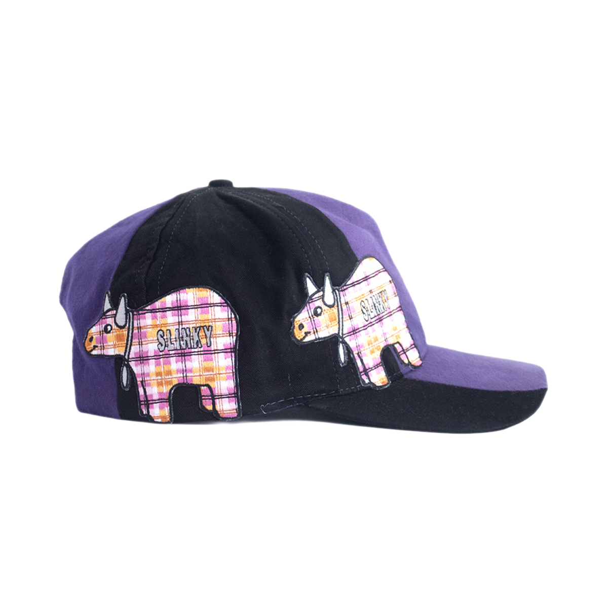 Cow Hat - Purple/Black