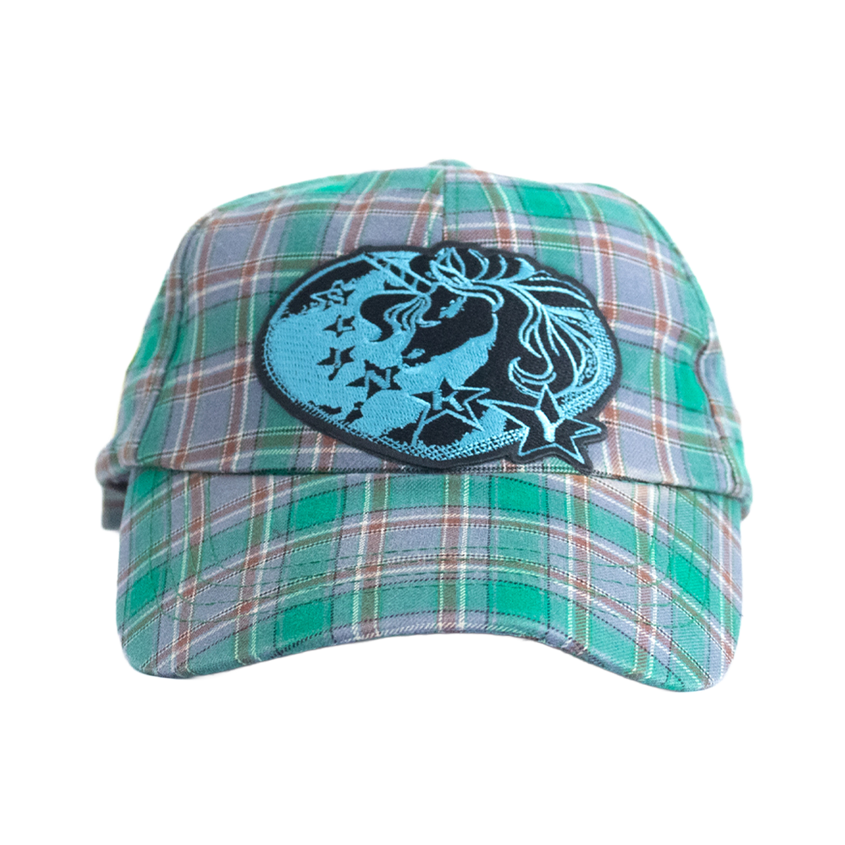 Starhorse Hat - Green Plaid