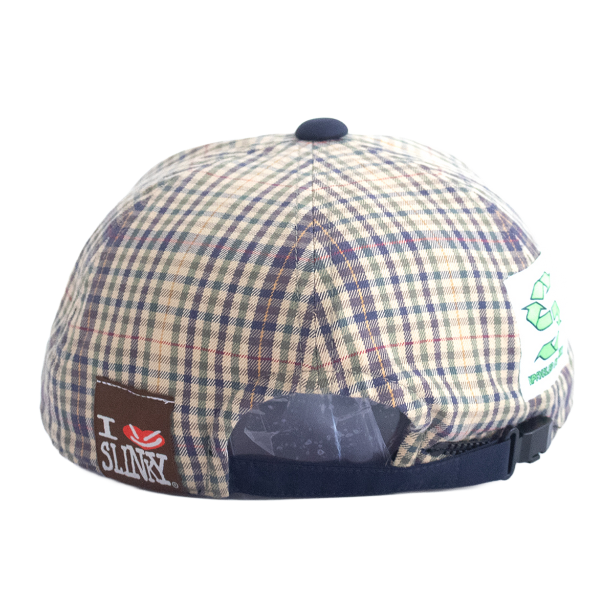 Playground Hat - Plaid/Navy