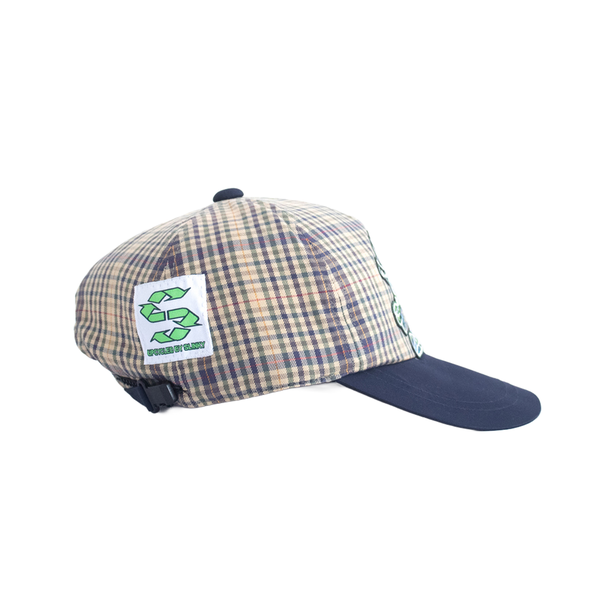 Playground Hat - Plaid/Navy