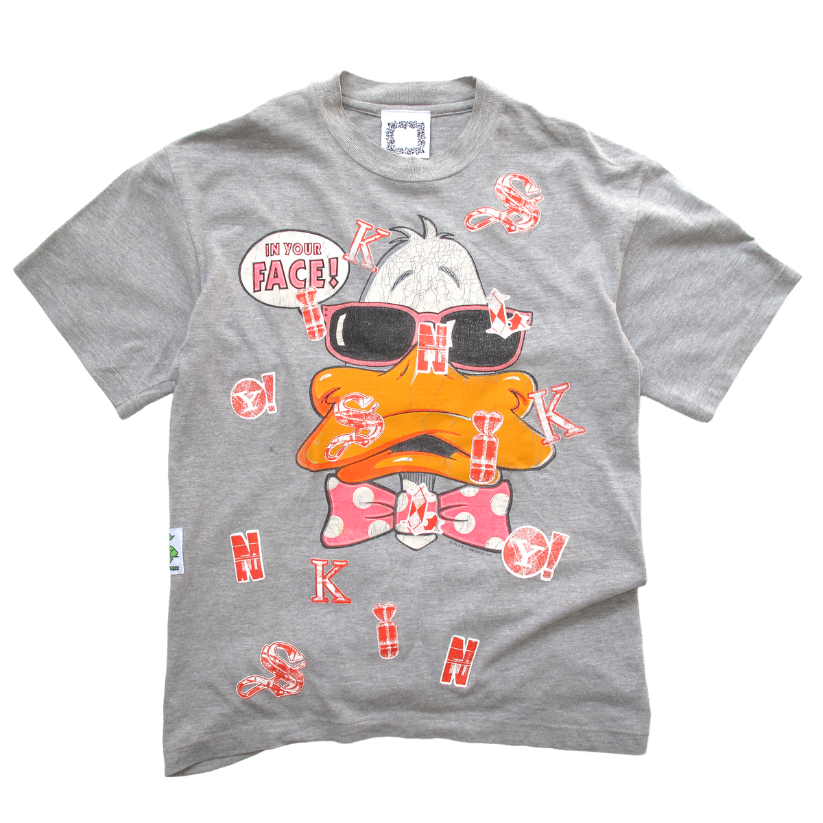 Letters Tee - Grey