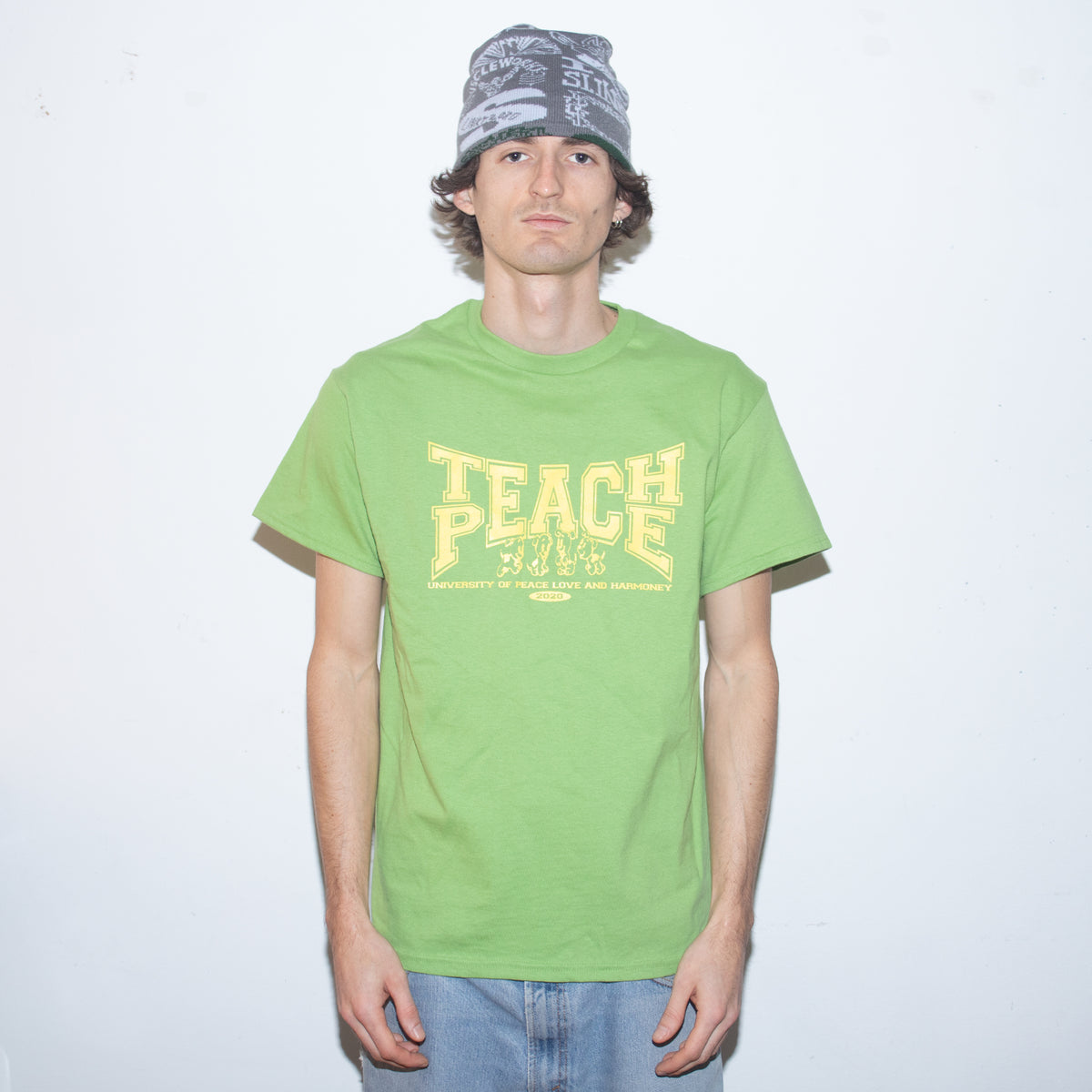 Teach Peace Tee - Green