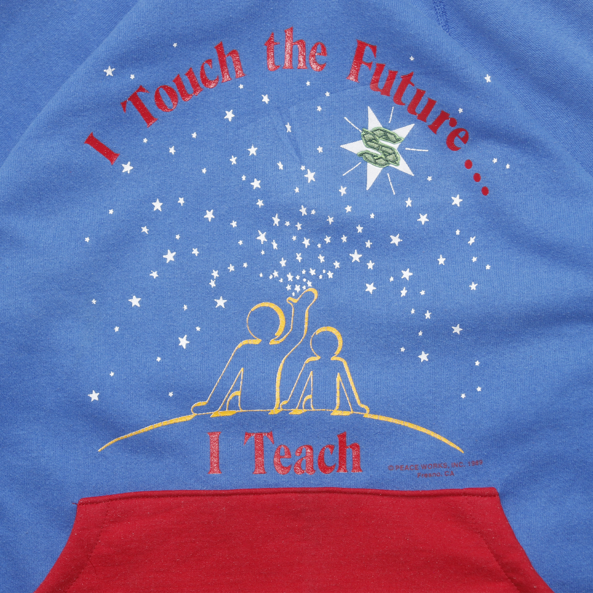 Future Two Tone Hoodie - Blue/Red