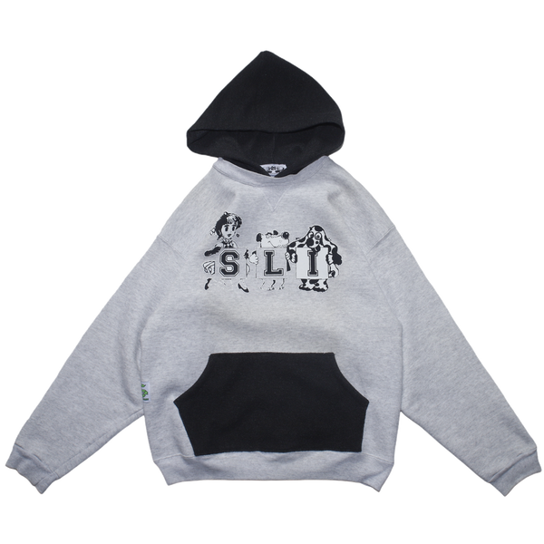 Picco Two Tone Hood - Grey/Black