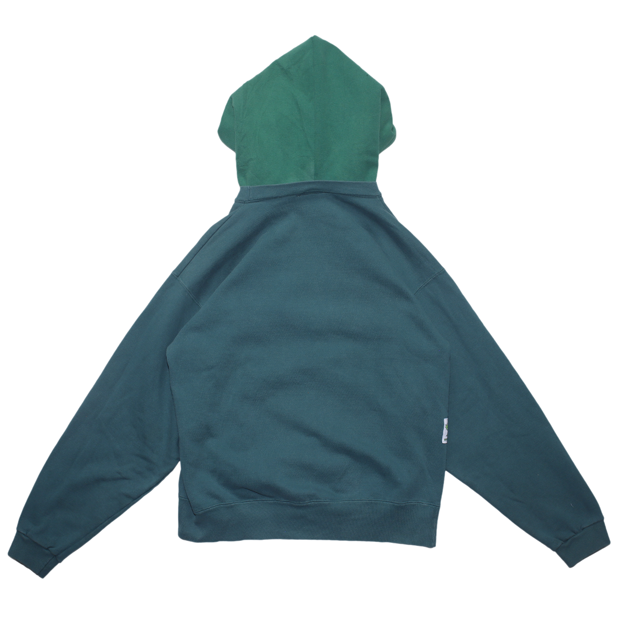 Hourglass Two Tone Hood - Grey/Green