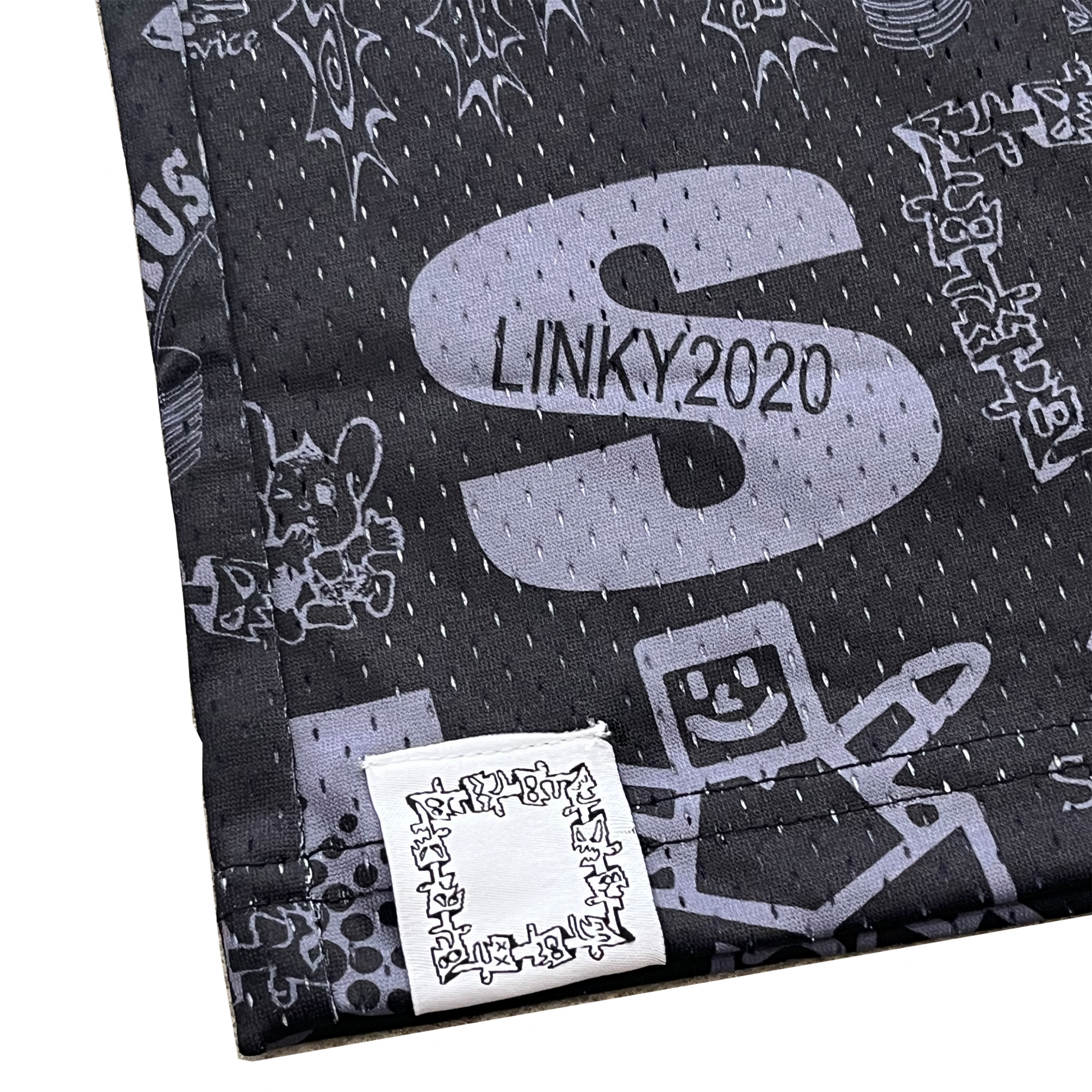 パンツ slinky2020 Sketchbook Mesh Short - Black More Is More Mesh Short - Black – Slinky 2020