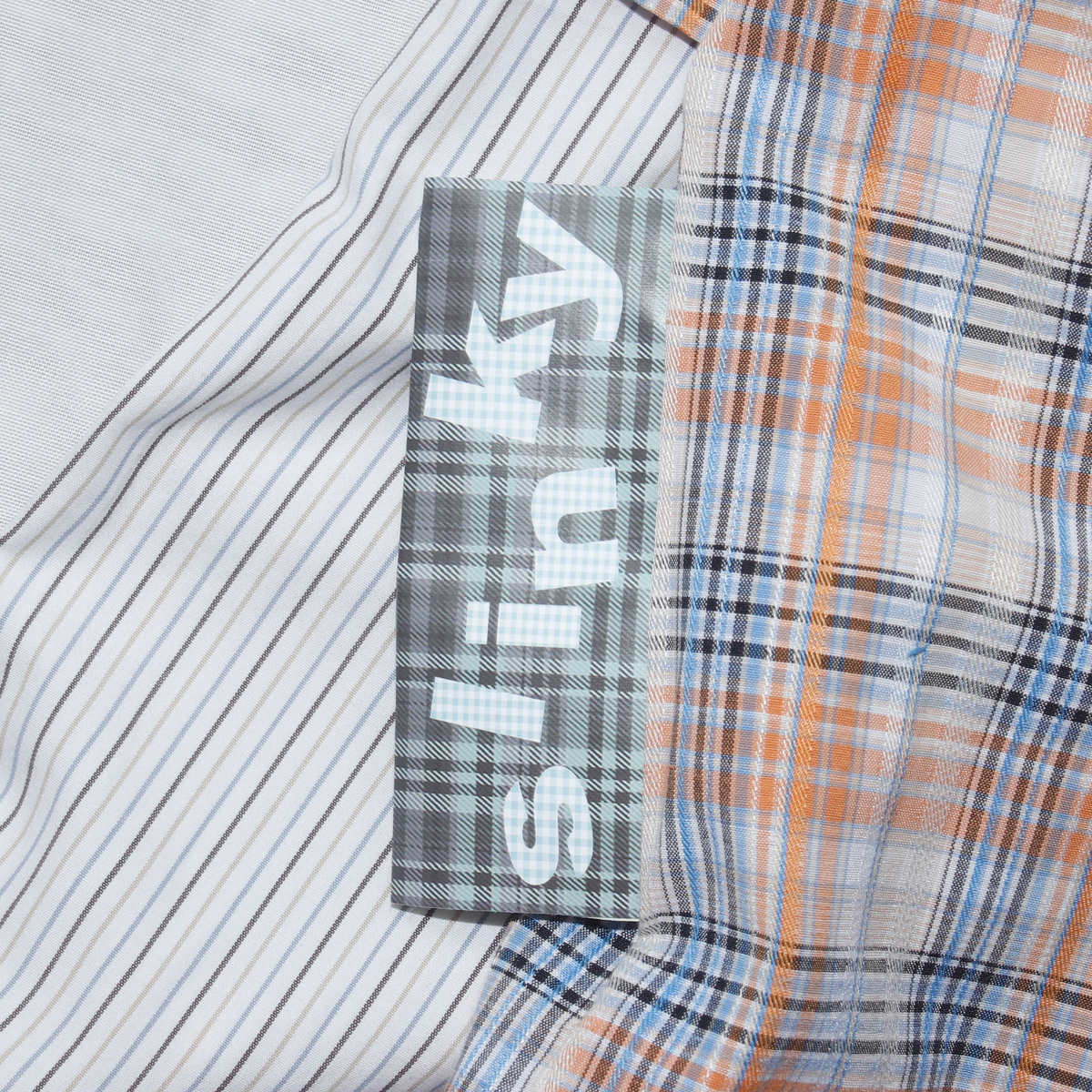 Multi Pattern Shirt - Orange