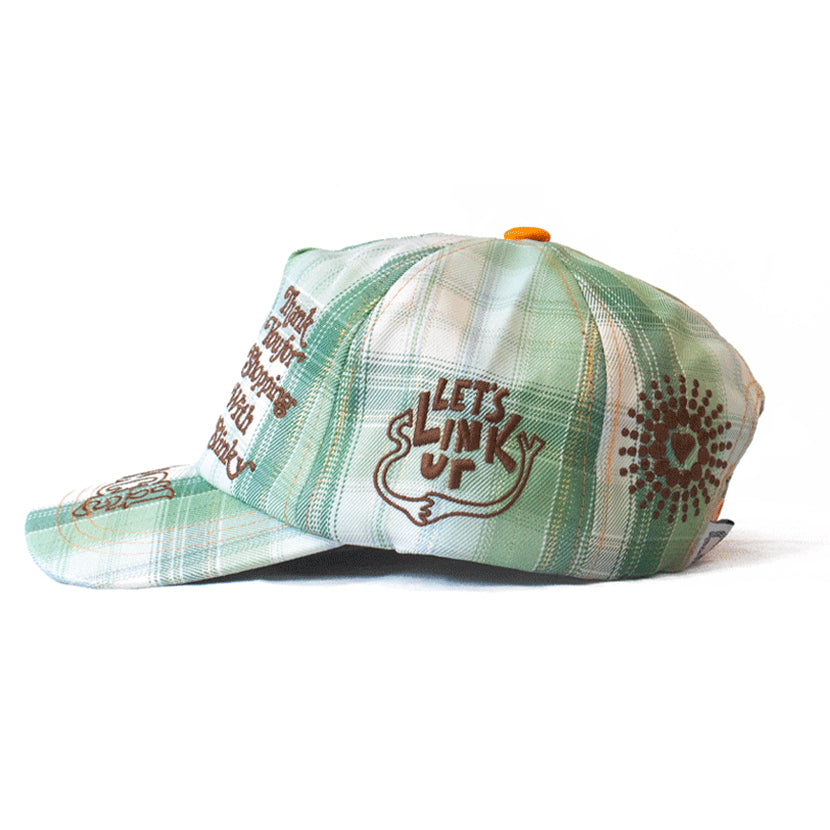 More is More Hat - Plaid