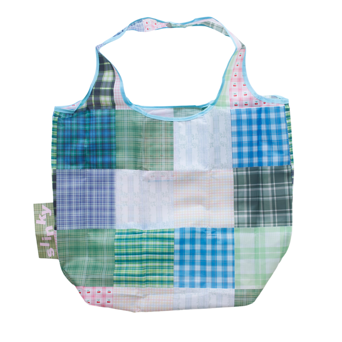 Shopping Bag - Multi Plaid