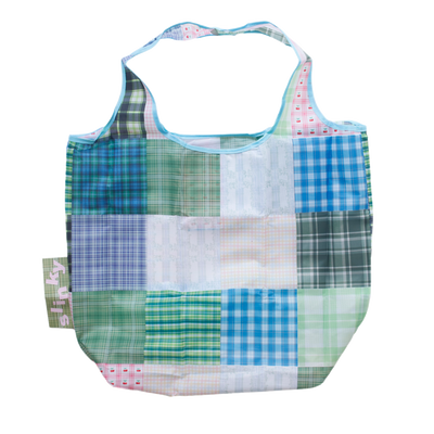 Shopping Bag - Multi Plaid