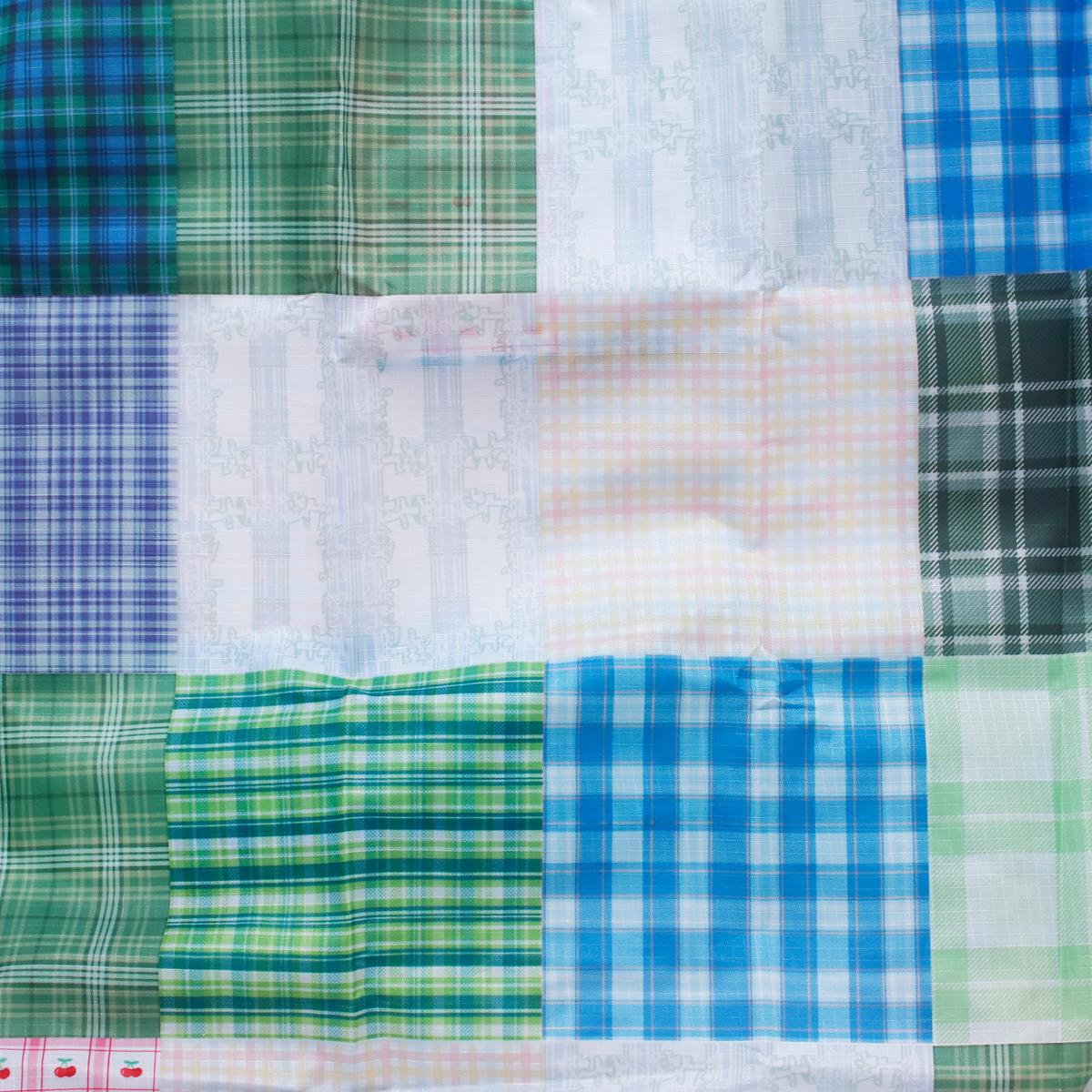 Shopping Bag - Multi Plaid