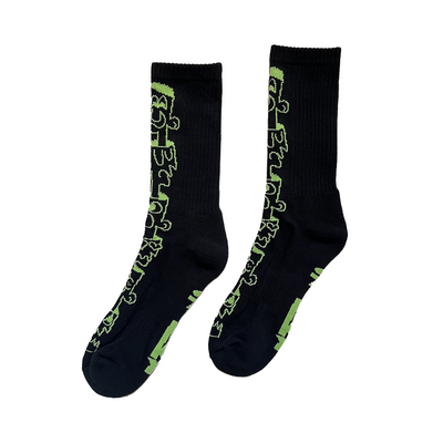 Moodswings Socks - Black/Green