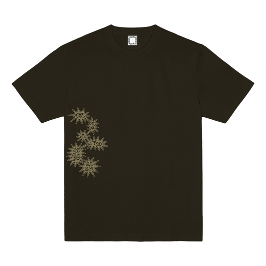 Spikes Tee - Brown