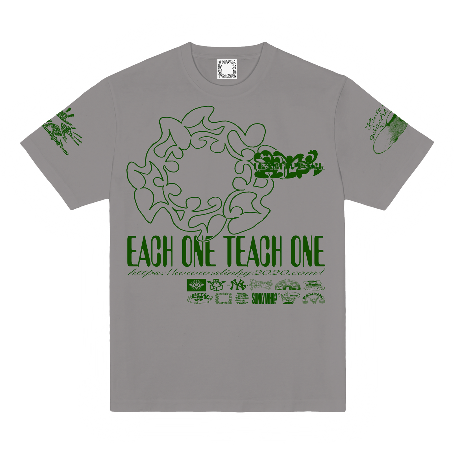 Each One Teach One Tee - Grey