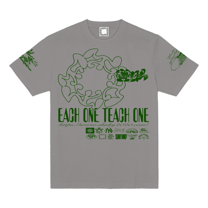 Each One Teach One Tee - Grey
