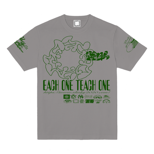 Each One Teach One Tee - Grey
