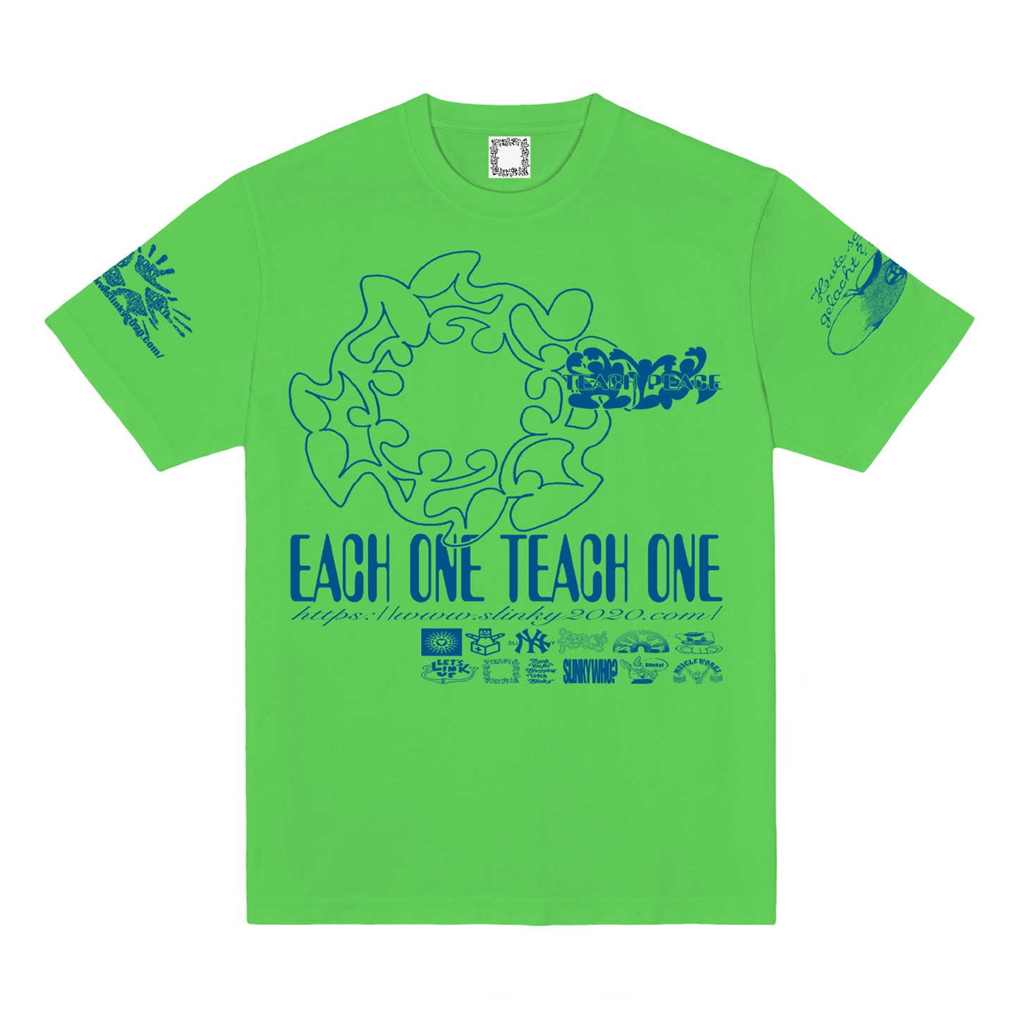 Each One Teach One Tee - Lime