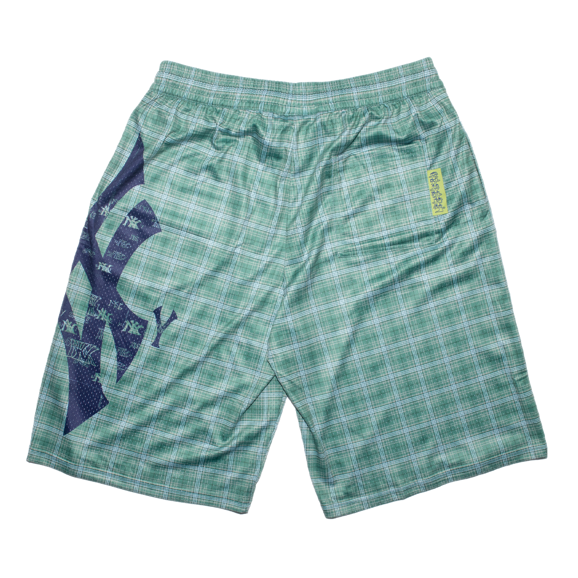 NY Bootleg Mesh Short - Plaid
