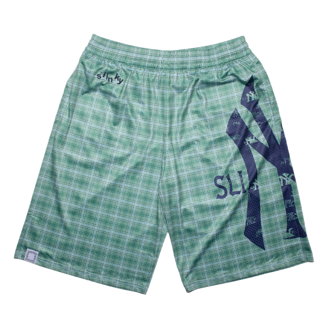 NY Bootleg Mesh Short - Plaid