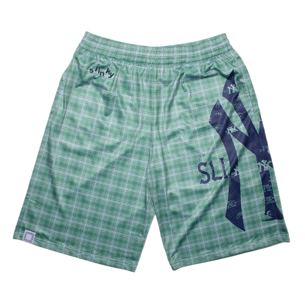 NY Bootleg Mesh Short - Plaid