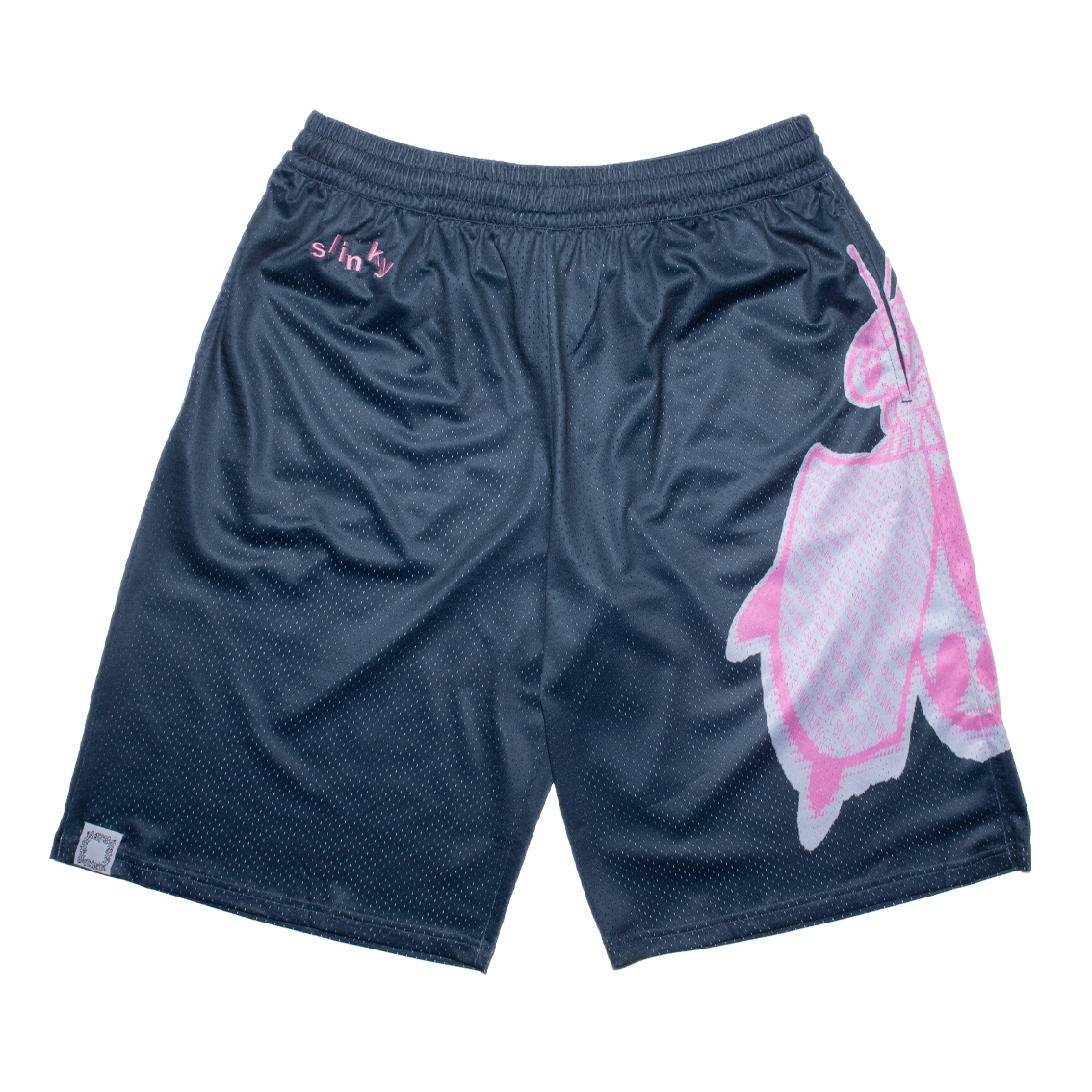 Butterfly Mesh Short - Dusk Blue