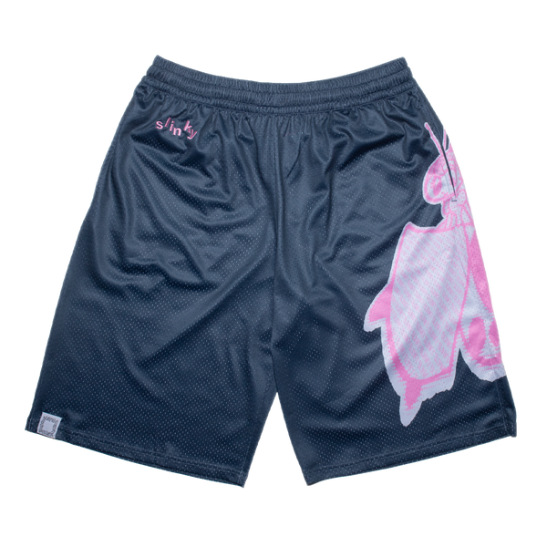 Butterfly Mesh Short - Dusk Blue