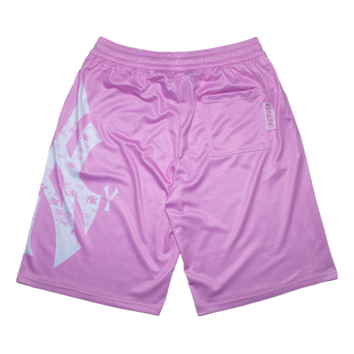 NY Bootleg Mesh Short - Pink