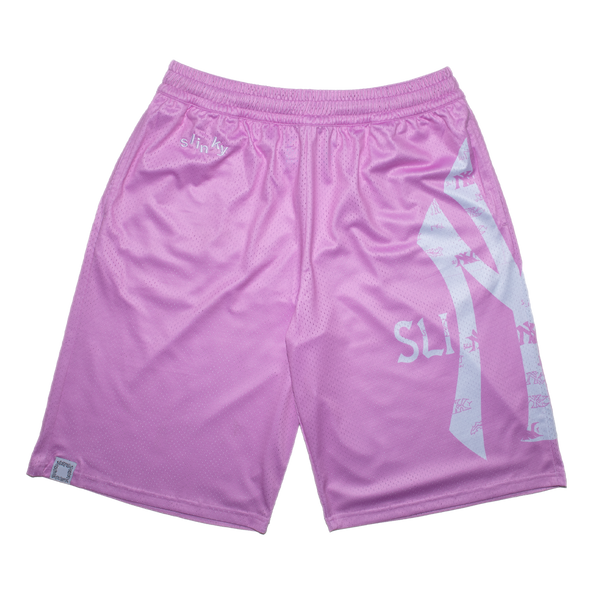 NY Bootleg Mesh Short - Pink